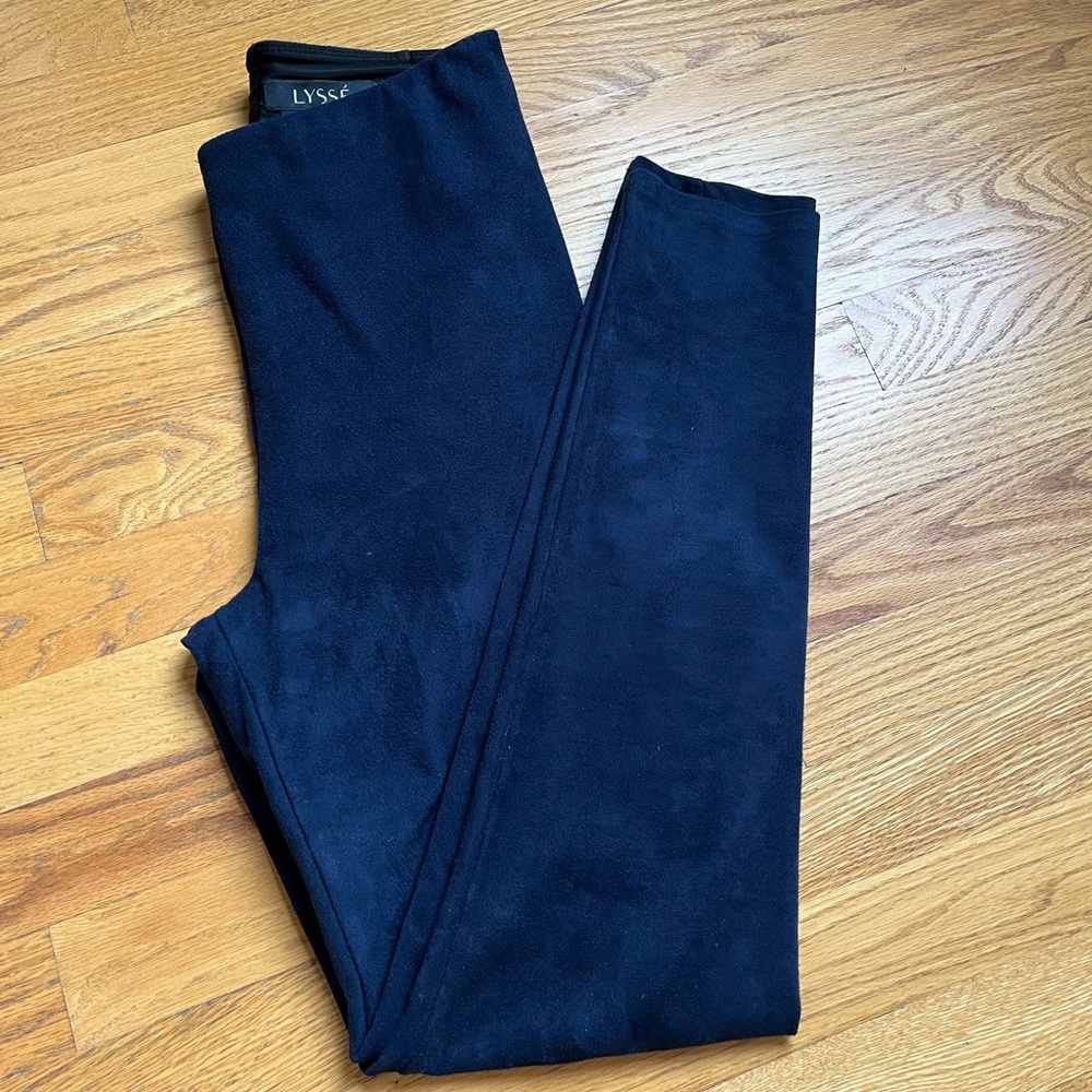 LYSSE FAUX SUEDE LEGGINGS
